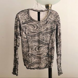 Lululemon Seawheeze 2018 Running Waves On Pace Top